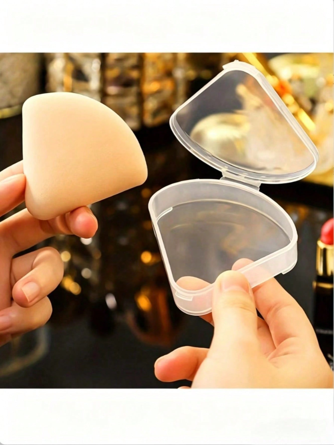 1/2/5pcs Portable Triangle Mak - Travel Accessories Box incelemesi ve fiyatı