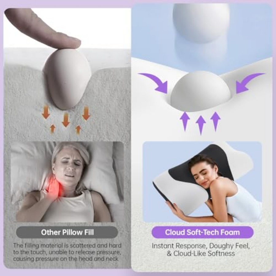 Cloud Align Pillow, Ergonomic  - Neck Pillow Memory Foam incelemesi ve fiyatı