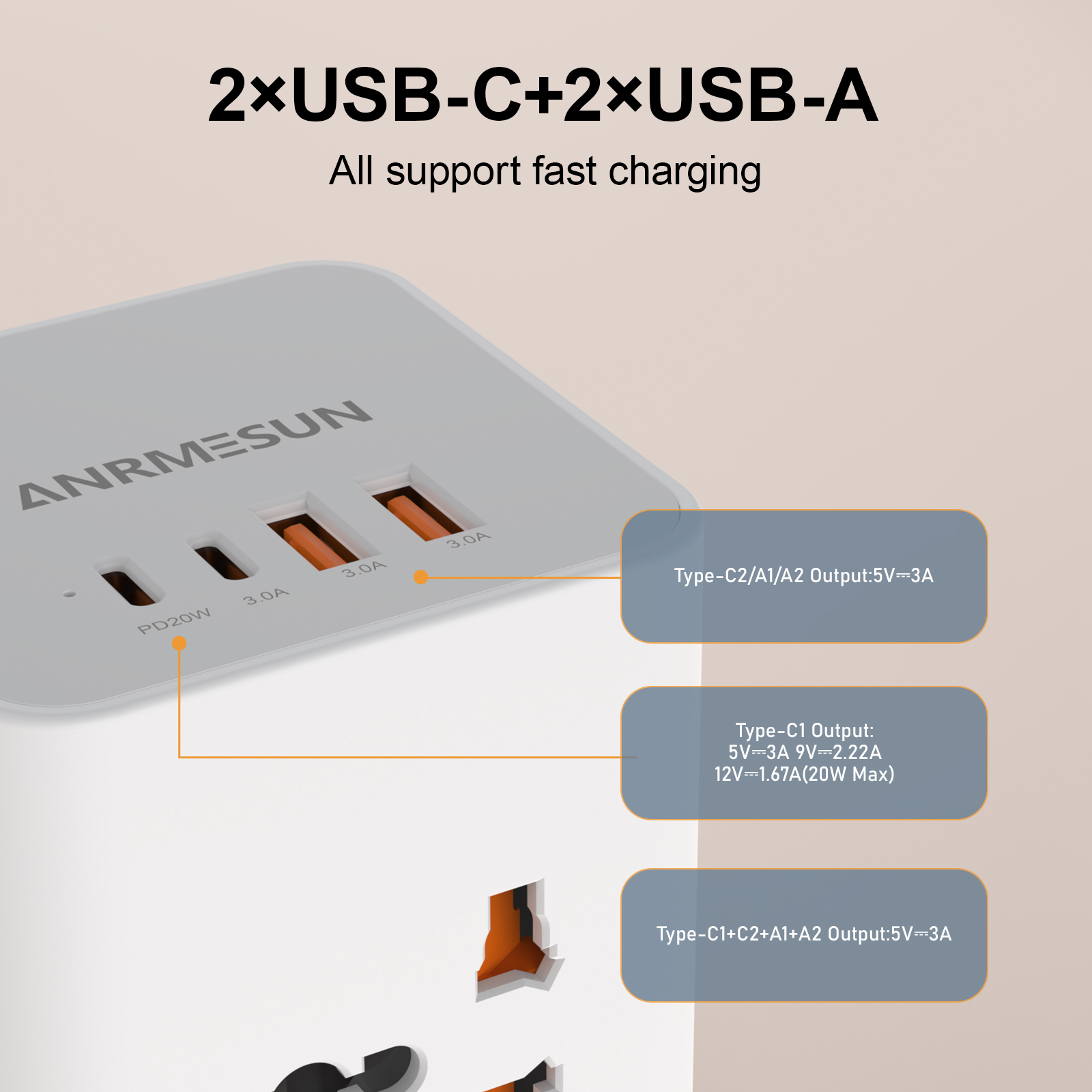 Tower Power Strip Multi Outlet - Cable Lock Combination incelemesi ve fiyatı