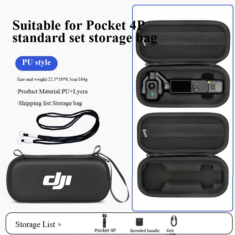 Storage Bag For DJI Pocket 4 P - Travel Accessories Box incelemesi ve fiyatı