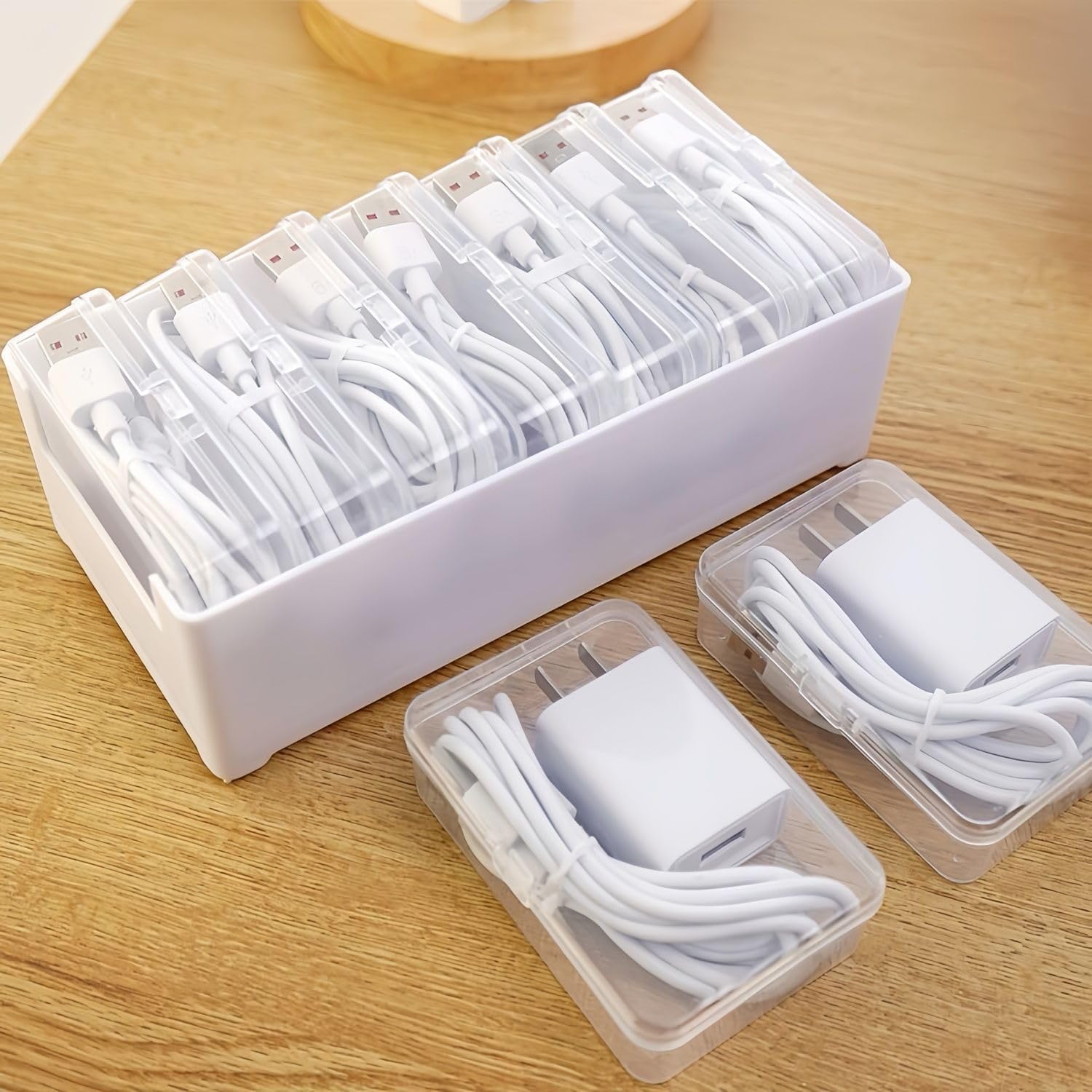 7-Case Cable Storage Box with  - Cable Organizer Travel incelemesi ve fiyatı