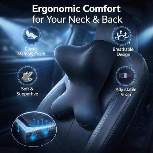 Premium Breathable Memory Foam - Neck Pillow Memory Foam incelemesi ve fiyatı