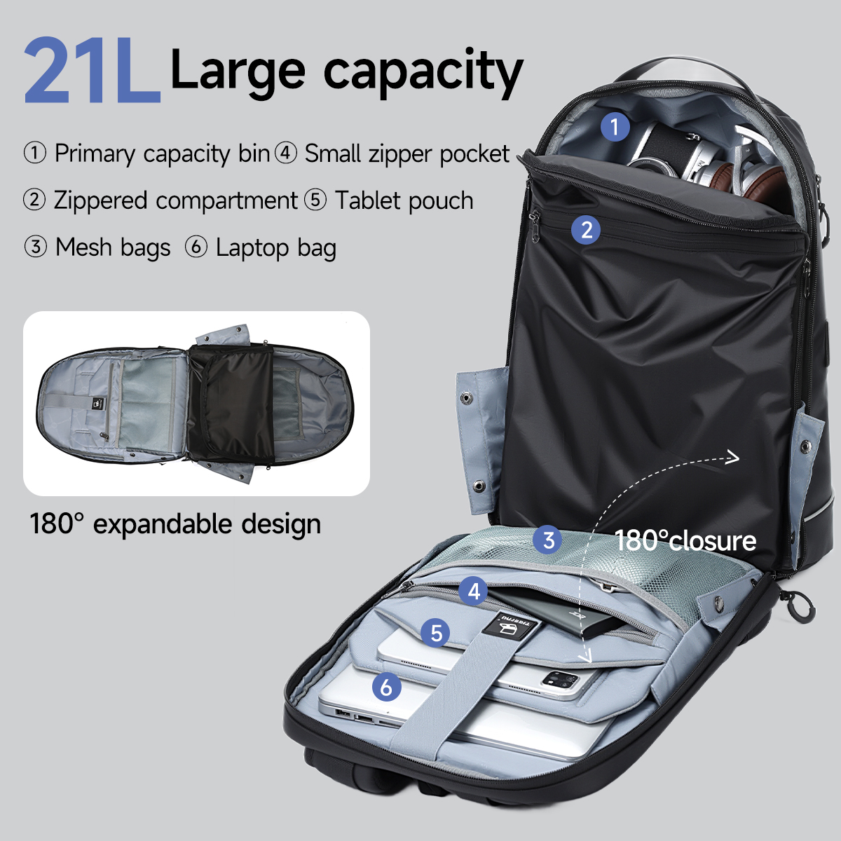 Tigernu Fashion Backpack Men T - Shoe Bag Travel incelemesi ve fiyatı