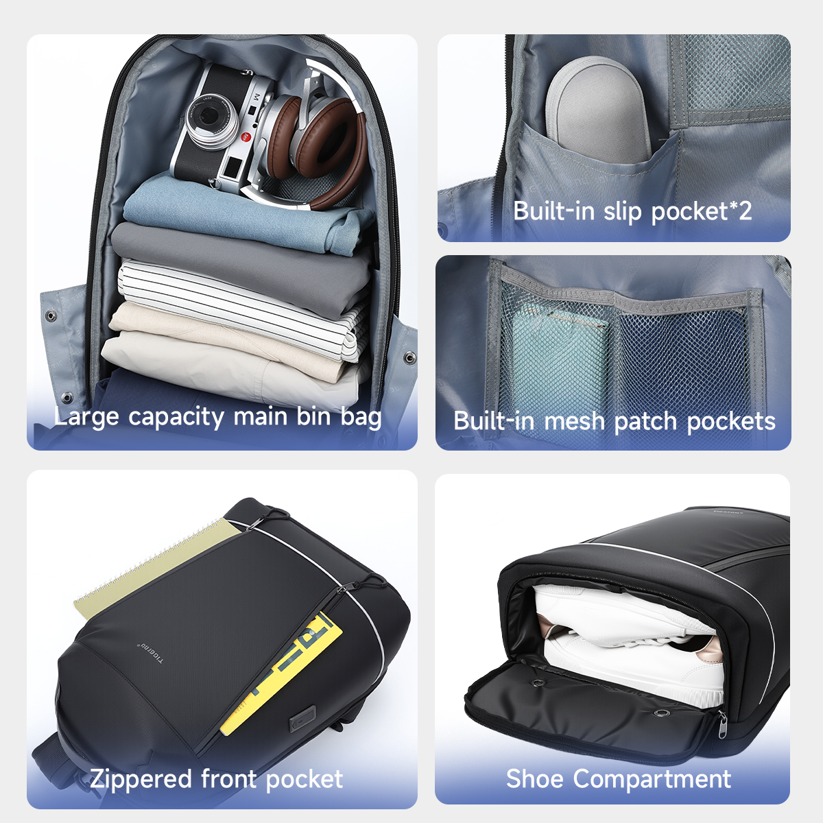 Tigernu Fashion Backpack Men T - Shoe Bag Travel incelemesi ve fiyatı