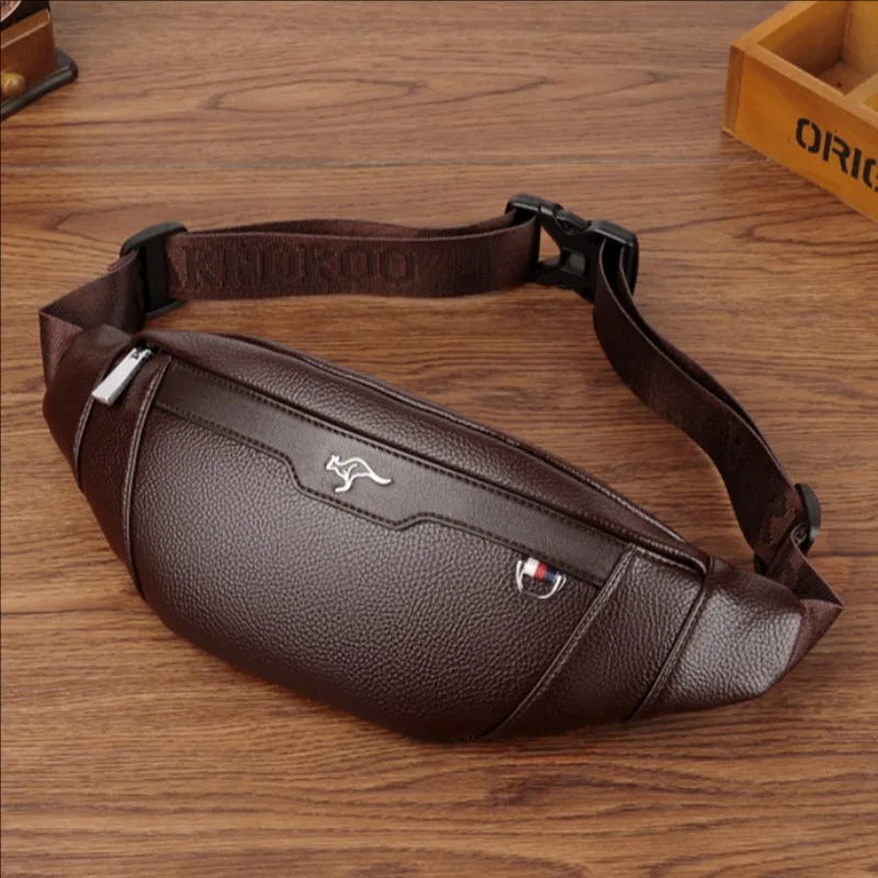 Business Leather Waist Bag Mul - Travel Accessories Men incelemesi ve fiyatı