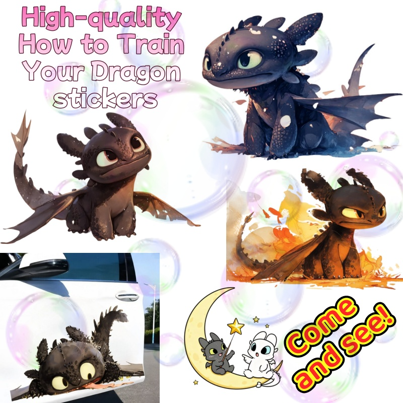 Dragon tamer expert, cute and  - Sticker Luggage Decorative incelemesi ve fiyatı