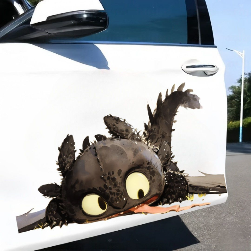Dragon tamer expert, cute and  - Sticker Luggage Decorative incelemesi ve fiyatı