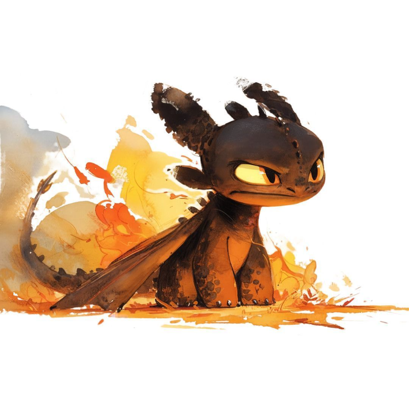 Dragon tamer expert, cute and  - Sticker Luggage Decorative incelemesi ve fiyatı
