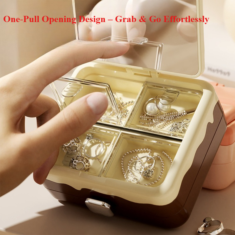 Portable Jewelry Organizer Min - Accessories Travel Jewelry Box incelemesi ve fiyatı