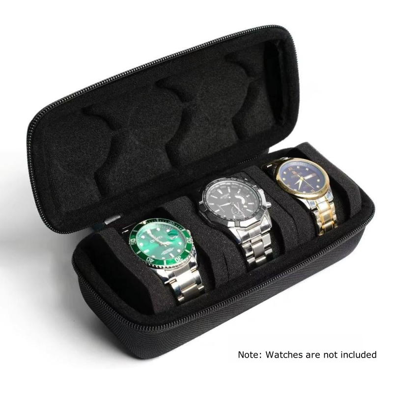 Travel Case for Watch with 3 S - Accessories Travel Jewelry Box incelemesi ve fiyatı