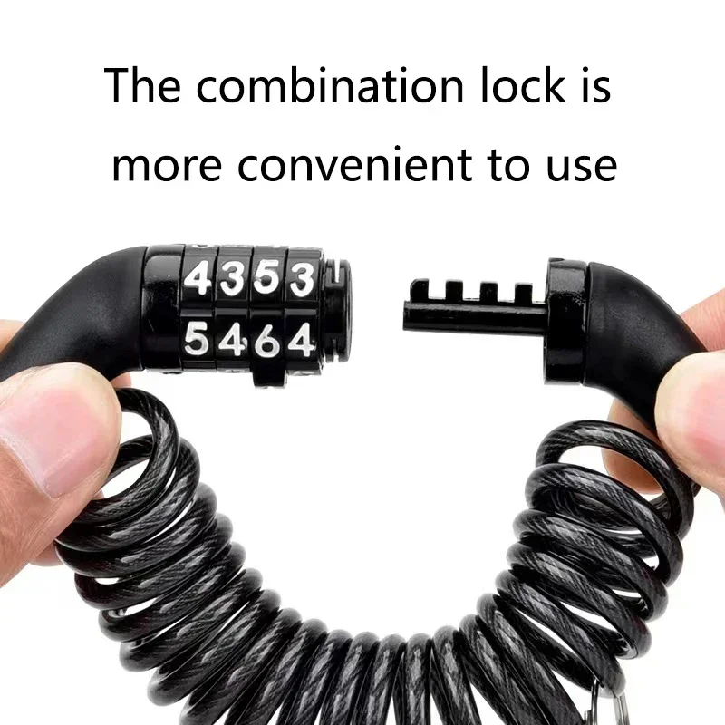 Motorcycle Bicycle Anti-Theft  - Cable Lock Combination incelemesi ve fiyatı