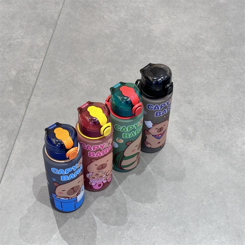 750ml Cute Cartoon Capybara Wa - Travel Accessories Bottles incelemesi ve fiyatı