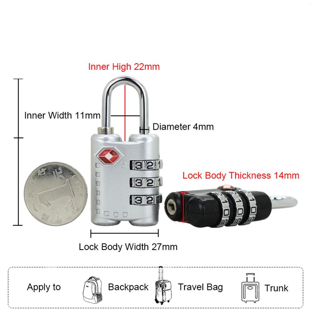 Waterproof Small Padlock Porta - Cable Lock Combination incelemesi ve fiyatı