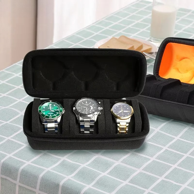 Travel Case for Watch with 3 S - Accessories Travel Jewelry Box incelemesi ve fiyatı