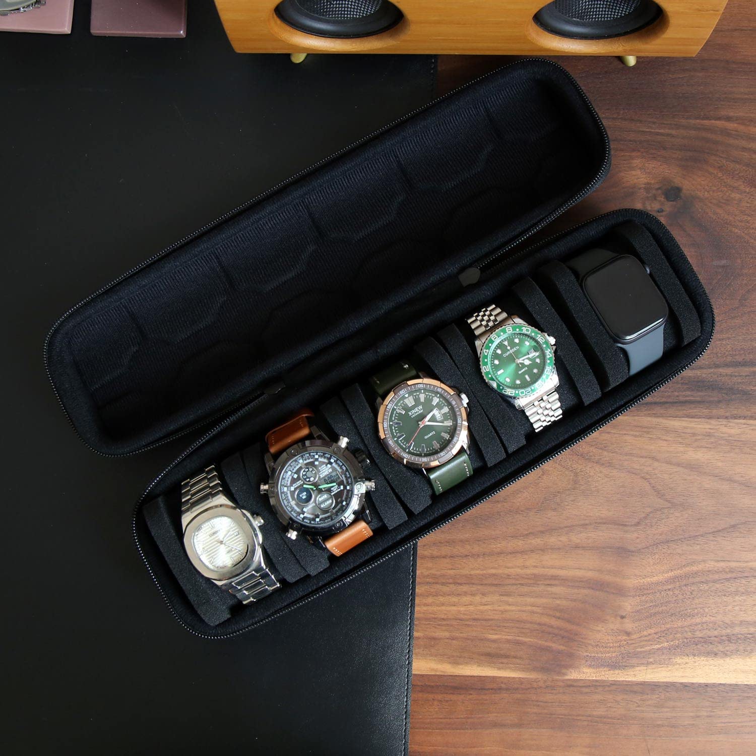 Watch Box Organizer For Men or - Travel Accessories Box incelemesi ve fiyatı
