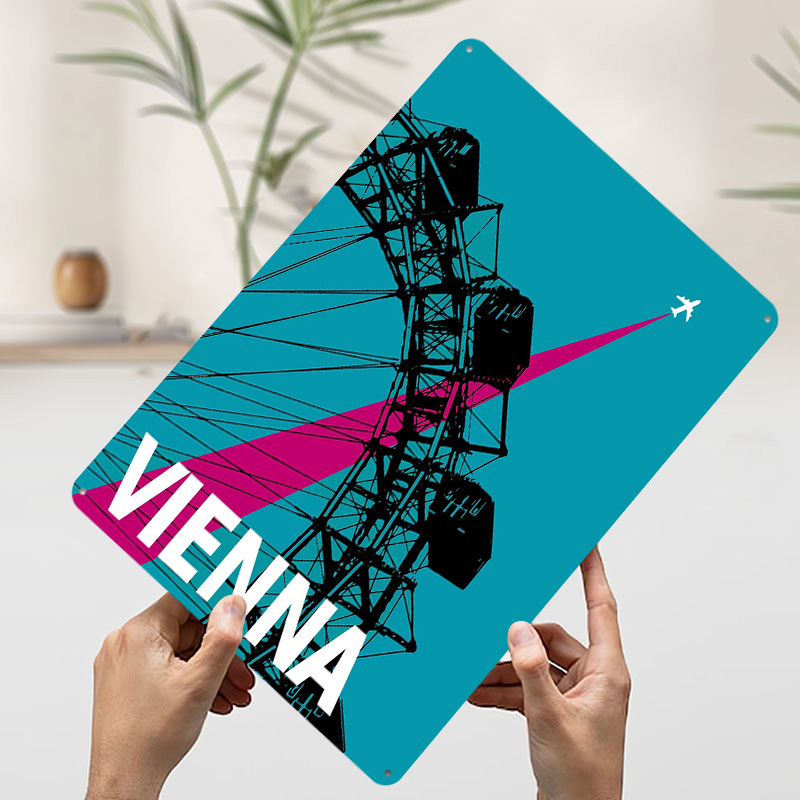 Vienna Travel With Ferris Whee - Travel Accessories For Europe incelemesi ve fiyatı