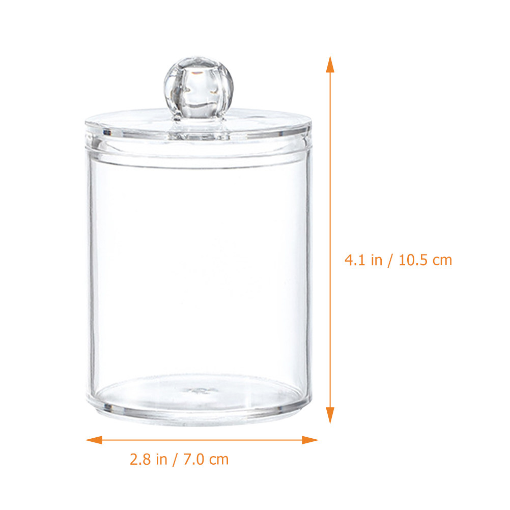Clear Cotton Ball Dispenser Co - Travel Accessories Organizer incelemesi ve fiyatı