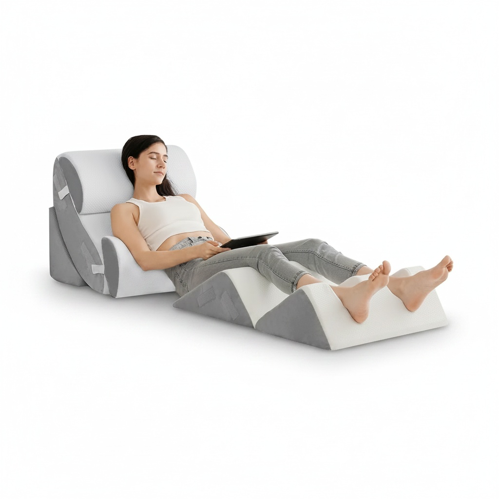 Adjustable Bed Wedge, 6-Piece  - Neck Pillow Memory Foam incelemesi ve fiyatı