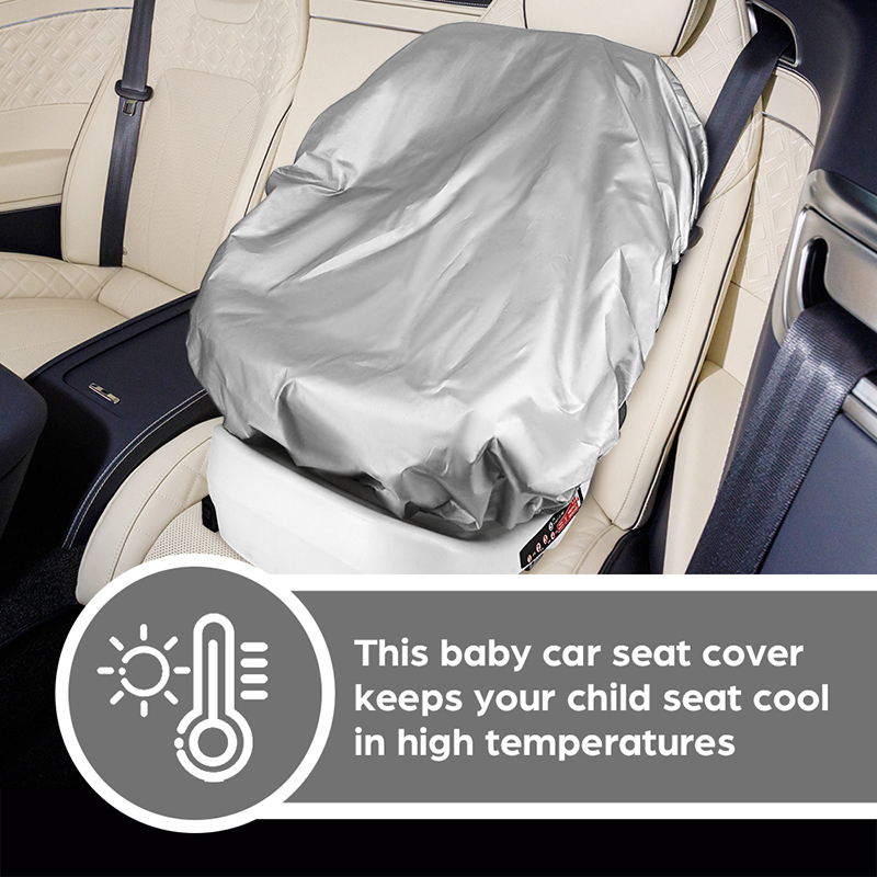 1PC Silver  Baby Car Seat Sun  - Travel Accessories For Baby incelemesi ve fiyatı