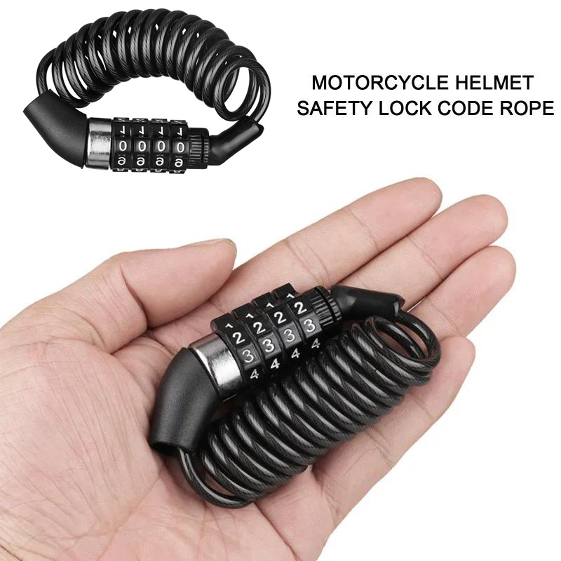 For Motorcycle Bicycle Anti-Th - Cable Lock Combination incelemesi ve fiyatı