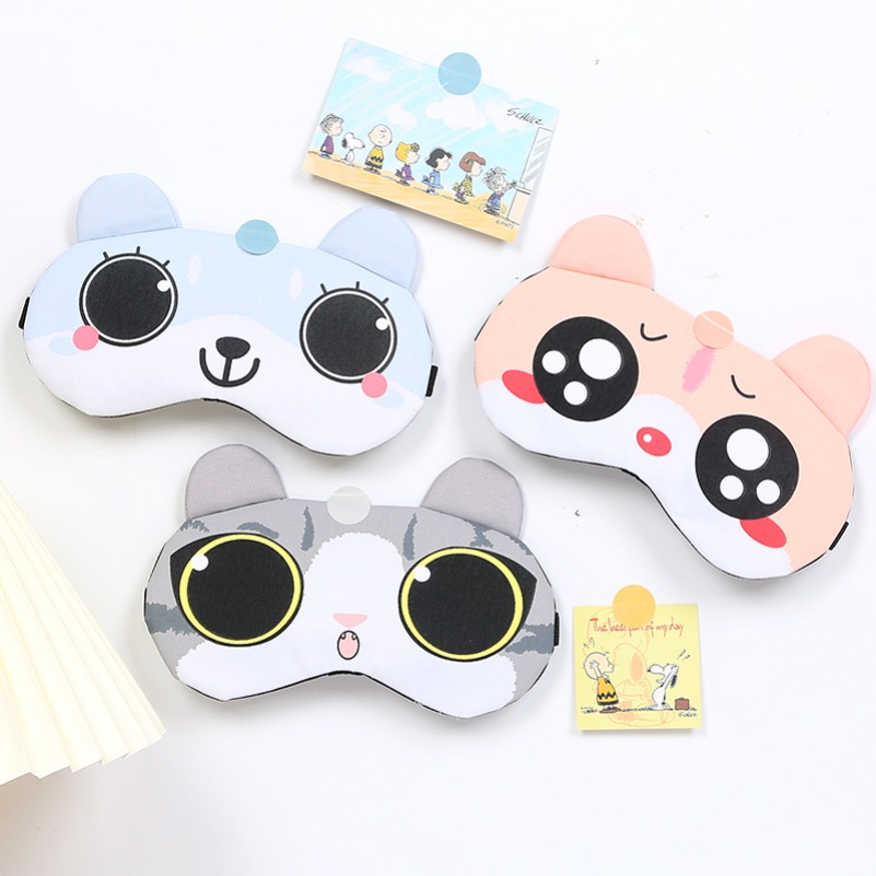 Cartoon Pattern Sleep Eye Mask - Eye Mask Sleep Travel incelemesi ve fiyatı