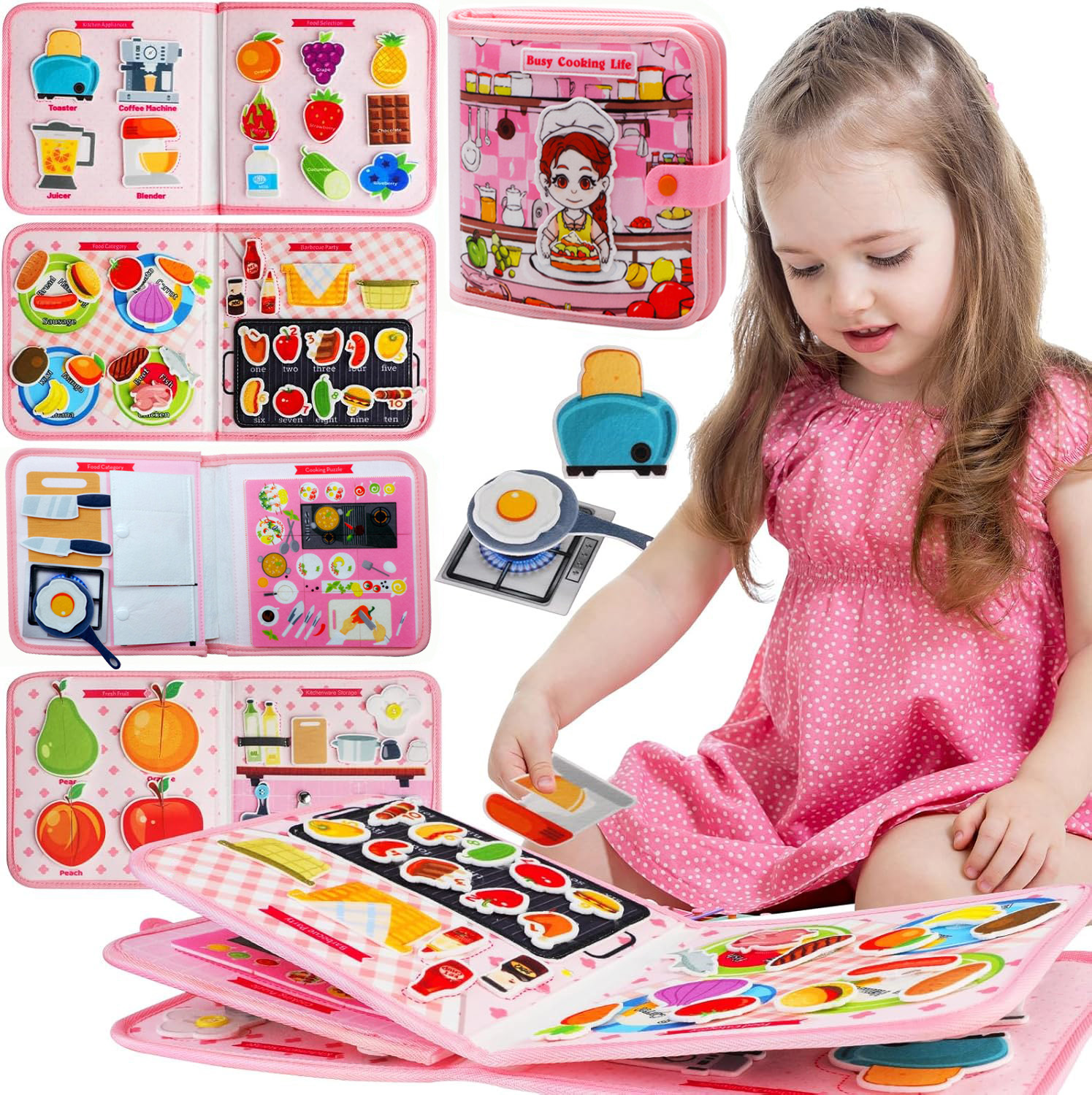 Toddler Busy Board Montessori  - Travel Accessories Toddler incelemesi ve fiyatı