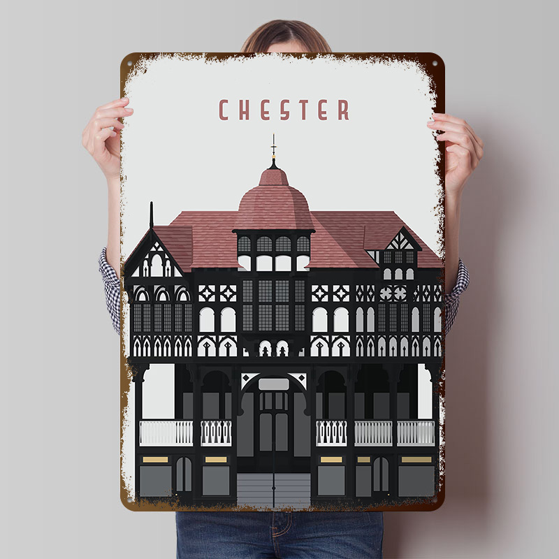 Chester Travel Printing Poster - Travel Accessories For Europe incelemesi ve fiyatı