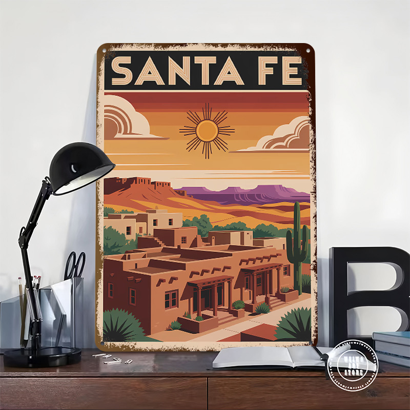 Santa Fe Travel Poster Customi - Travel Accessories For Europe incelemesi ve fiyatı