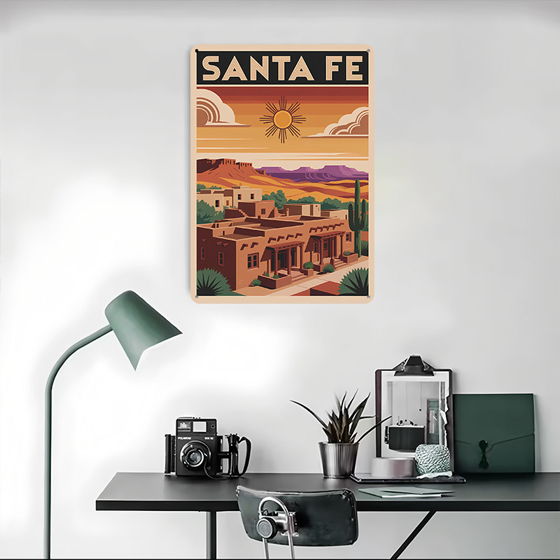 Santa Fe Travel Poster Customi - Travel Accessories For Europe incelemesi ve fiyatı
