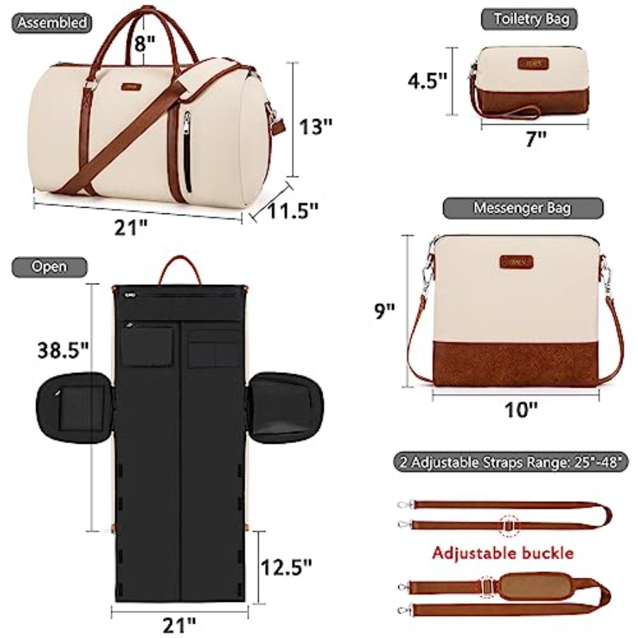 Convertible 2-in-1 Garment Bag - Shoe Bag Travel incelemesi ve fiyatı