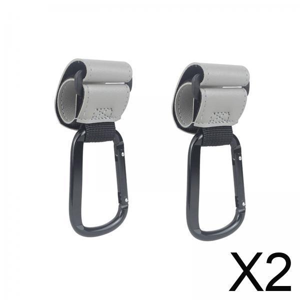 Stroller Hooks Clips PU Leathe - Travel Accessories For Baby incelemesi ve fiyatı