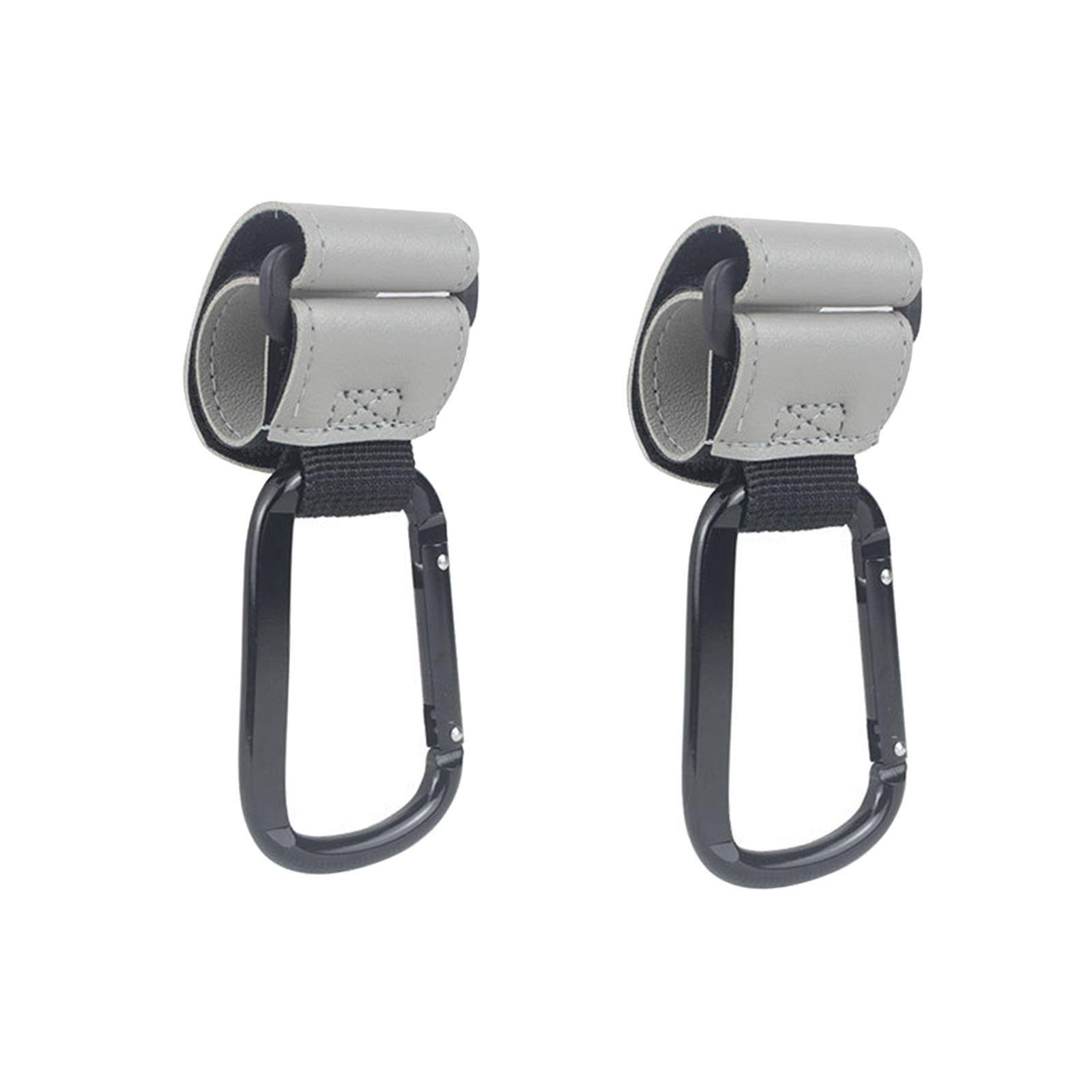 Stroller Hooks Clips PU Leathe - Travel Accessories For Baby incelemesi ve fiyatı