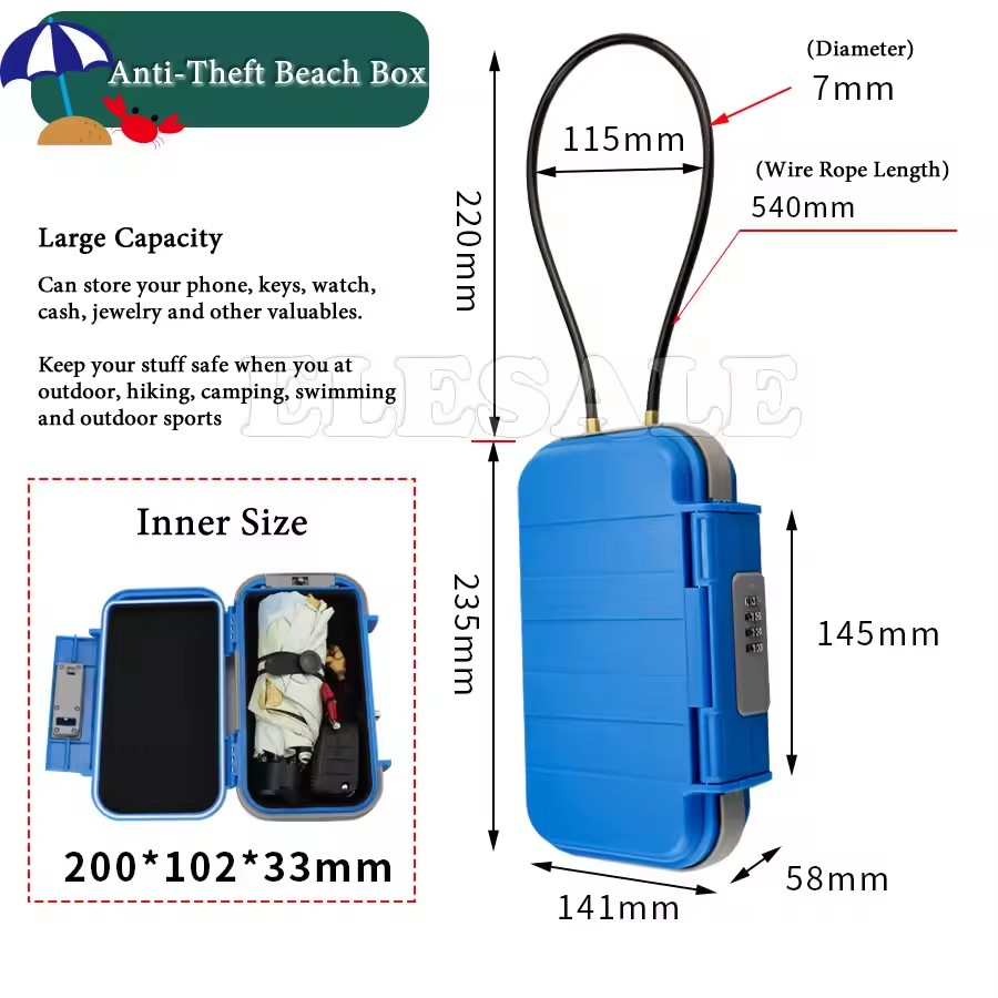 Creative Portable 4-digit Comb - Cable Lock Combination incelemesi ve fiyatı