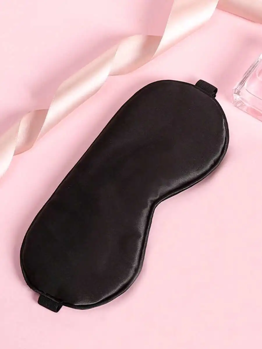 Black Satin Sleep Eye Mask For - Eye Mask Sleep Travel incelemesi ve fiyatı