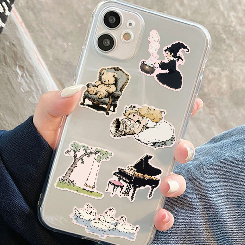 50pcs Comic World Sticker Cart - Sticker Luggage Decorative incelemesi ve fiyatı