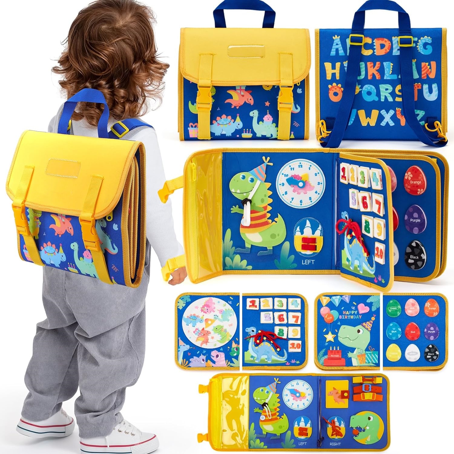 Toddler Busy Board Toys Montes - Travel Accessories For Baby incelemesi ve fiyatı