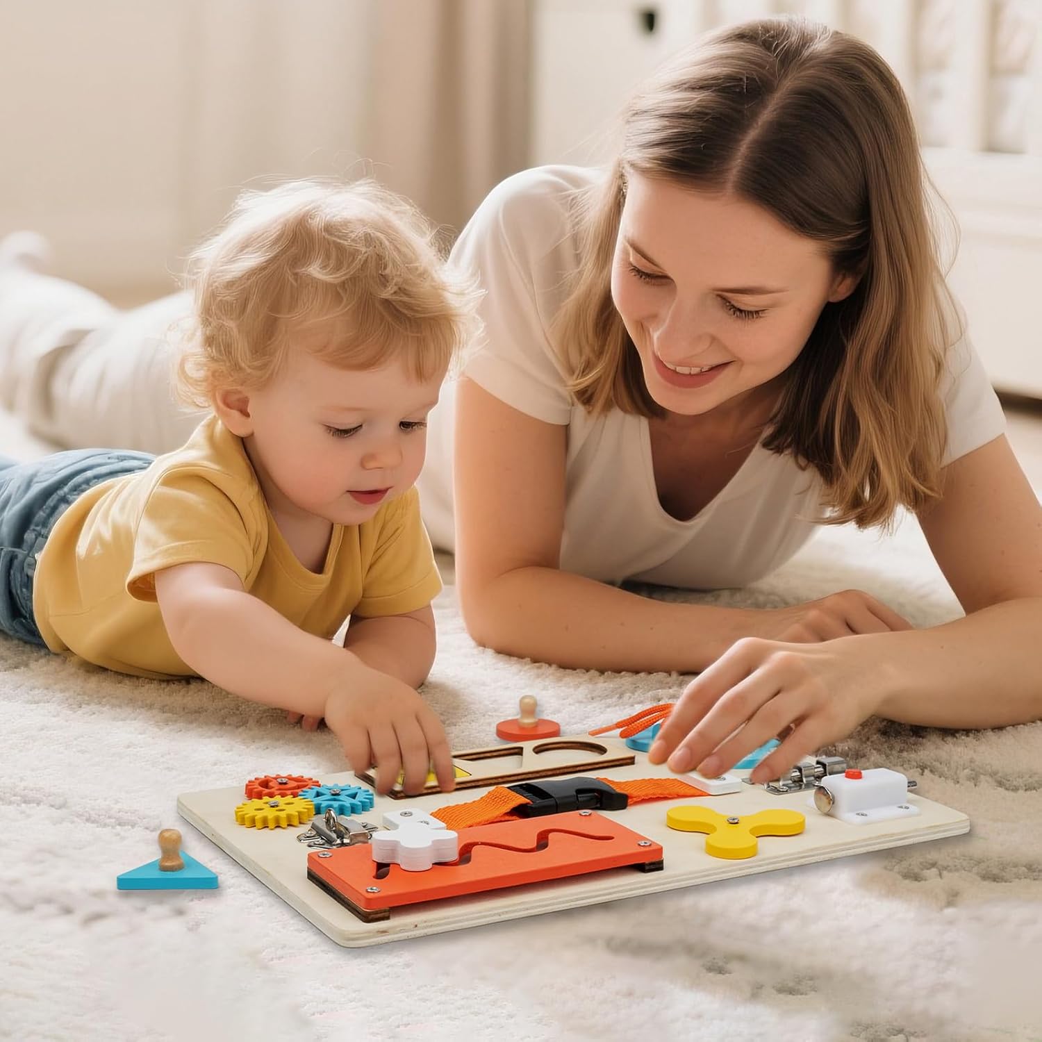 Montessori Busy Board for Todd - Travel Accessories Toddler incelemesi ve fiyatı