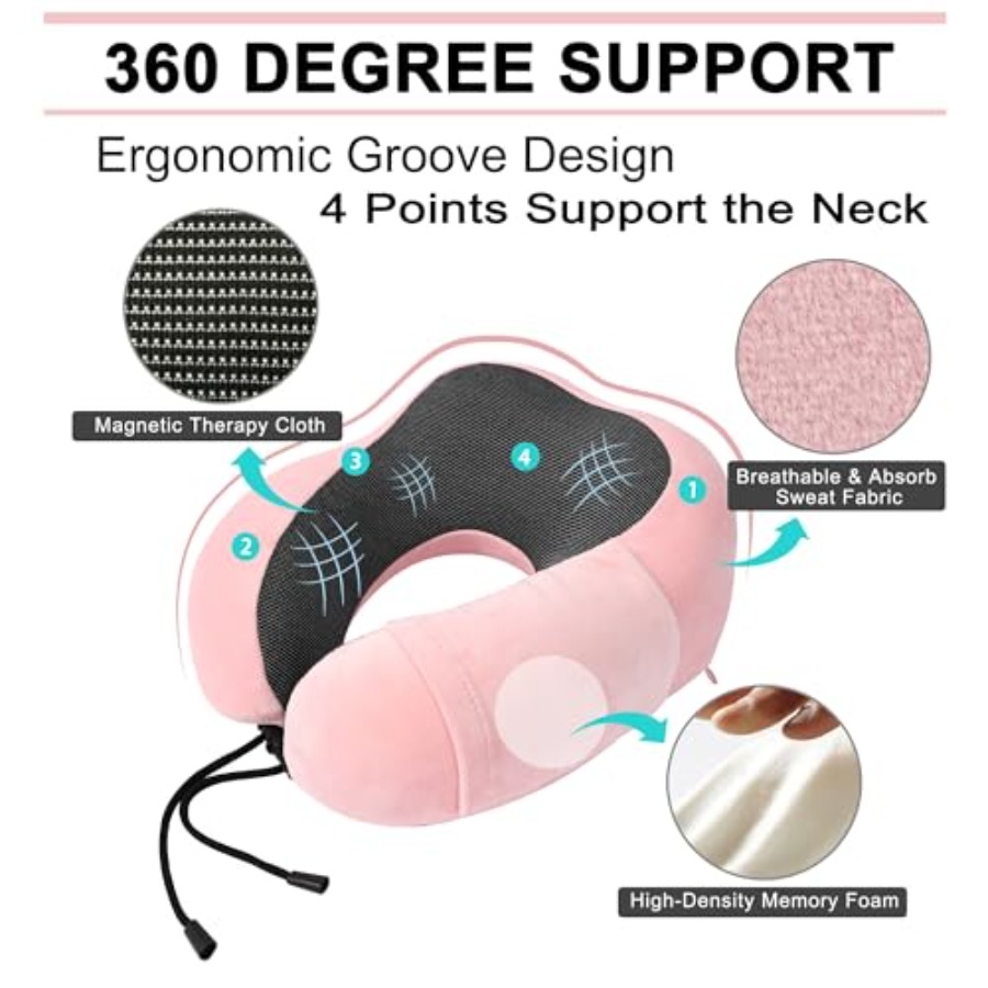Travel Pillow and Blanket Set  - Neck Pillow Memory Foam incelemesi ve fiyatı