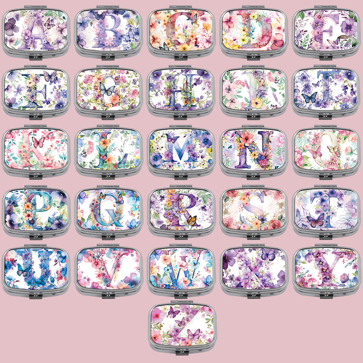 English Letter Pill Boxes Flow - Accessories Travel Jewelry Box incelemesi ve fiyatı