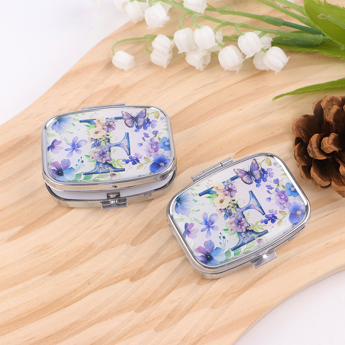 English Letter Pill Boxes Flow - Accessories Travel Jewelry Box incelemesi ve fiyatı