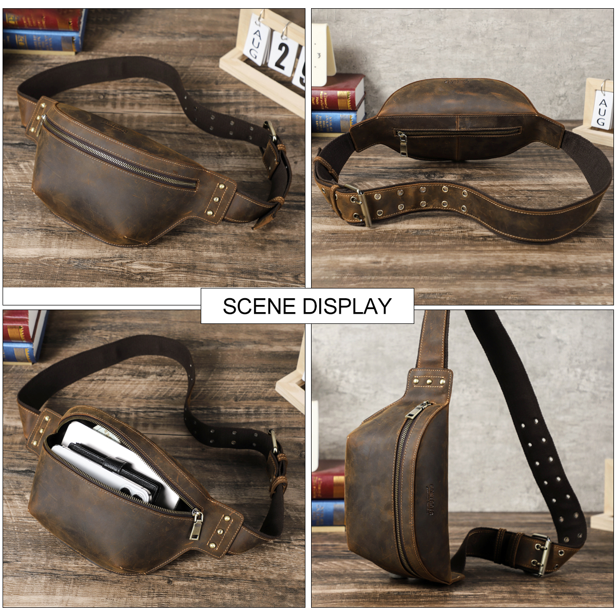 CONTACT'S Genuine Leather Wais - Travel Accessories Men incelemesi ve fiyatı