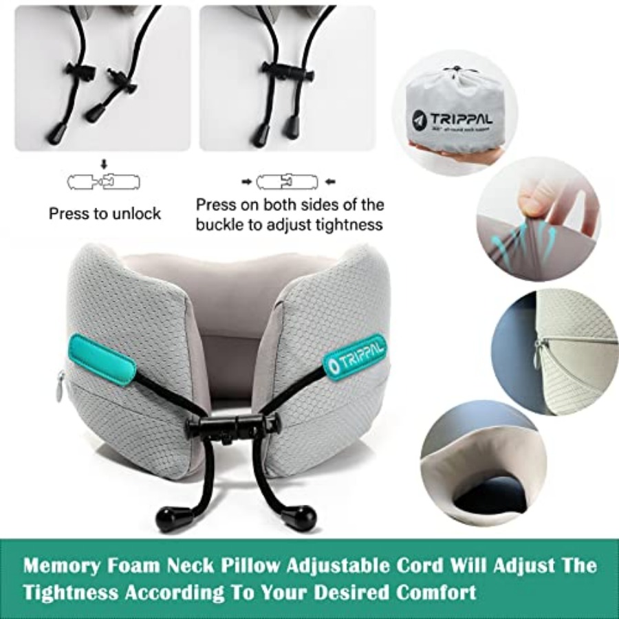 Neck Pillows for Travel Memory - Neck Pillow Memory Foam incelemesi ve fiyatı