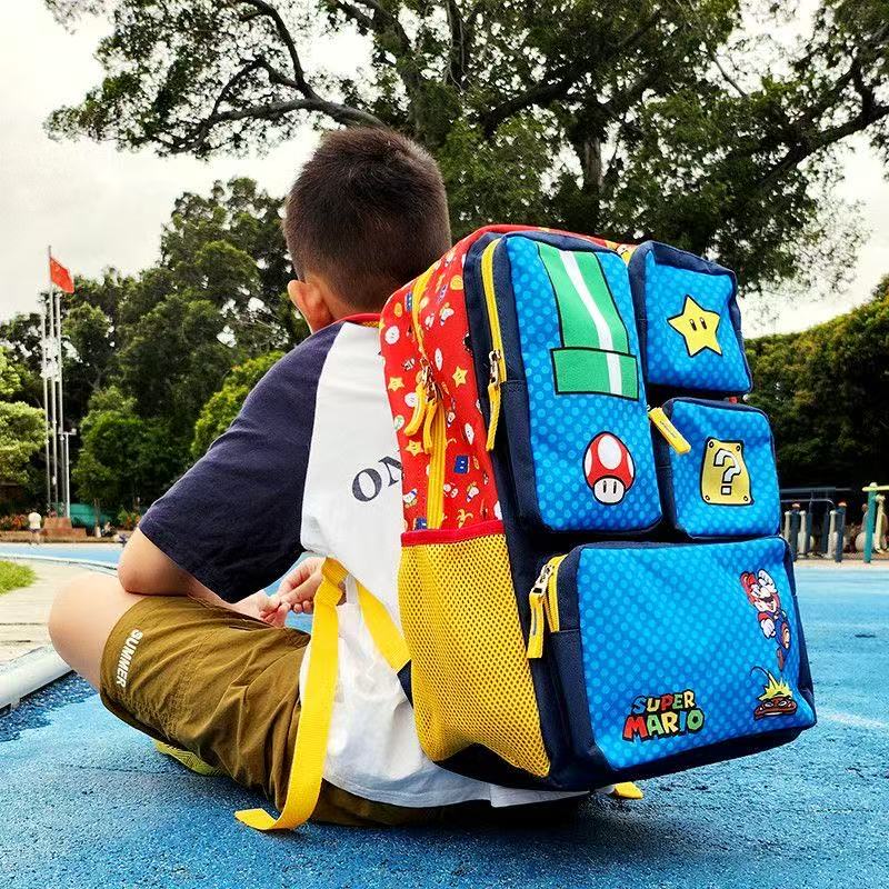 Cartoon Mario Backpack Cute Ki - Travel Accessories Toddler incelemesi ve fiyatı