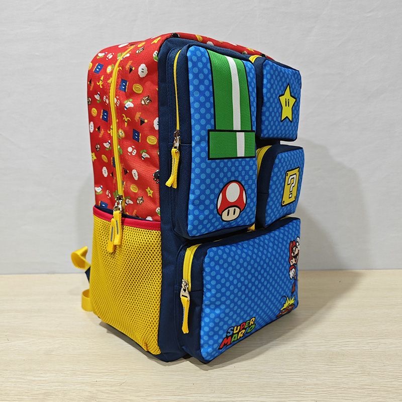 Cartoon Mario Backpack Cute Ki - Travel Accessories Toddler incelemesi ve fiyatı