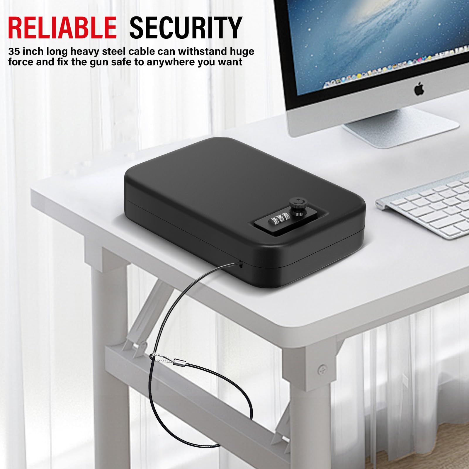 Security Safe Box Personal Saf - Cable Lock Combination incelemesi ve fiyatı