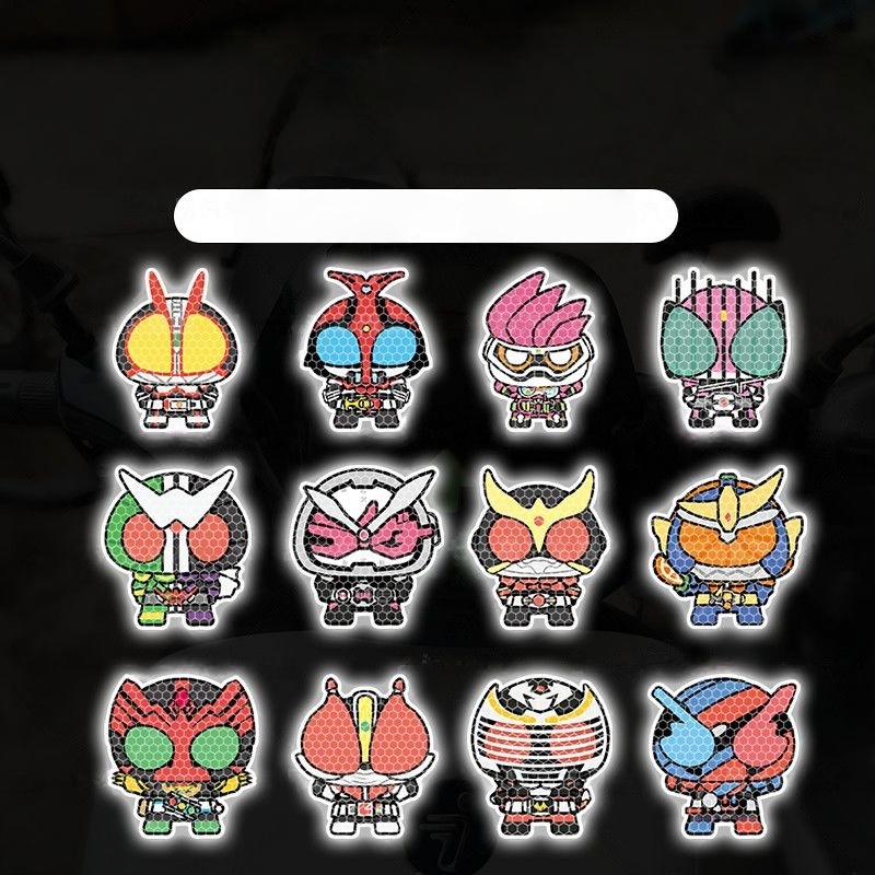 Personalized Kamen Rider car s - Sticker Luggage Decorative incelemesi ve fiyatı