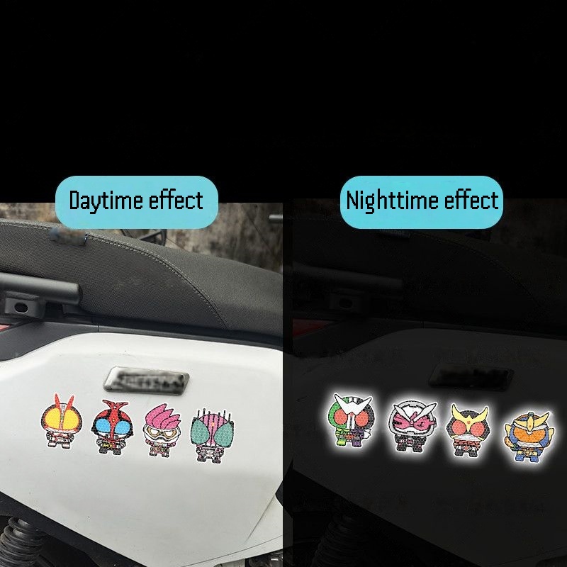 Personalized Kamen Rider car s - Sticker Luggage Decorative incelemesi ve fiyatı
