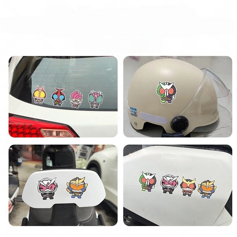 Personalized Kamen Rider car s - Sticker Luggage Decorative incelemesi ve fiyatı