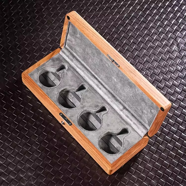 Custom LOGO Wood Portable Shoc - Accessories Travel Jewelry Box incelemesi ve fiyatı