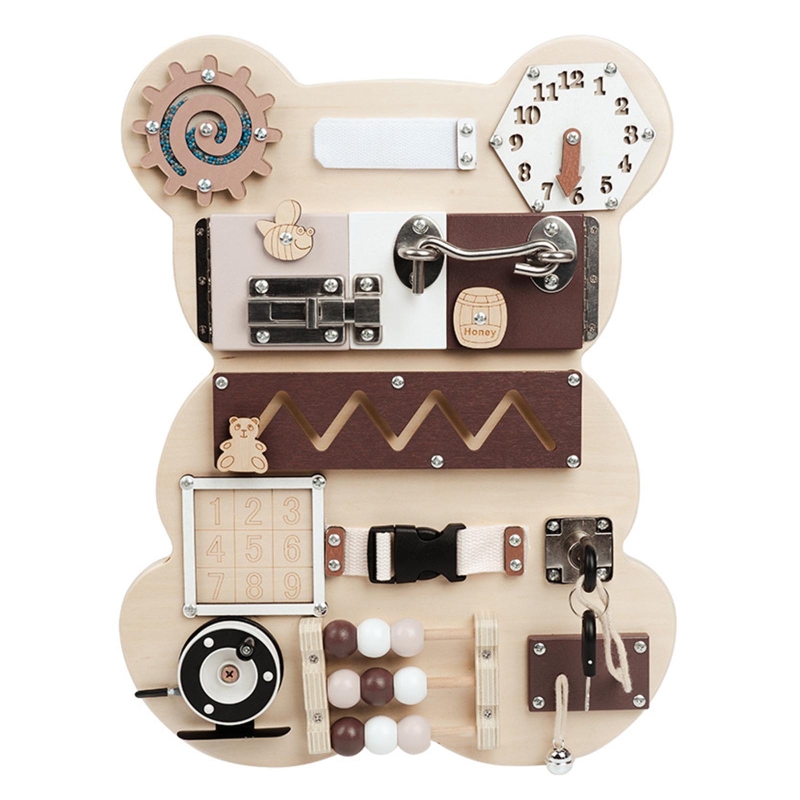 Montessori Activity Board Toy  - Travel Accessories For Baby incelemesi ve fiyatı